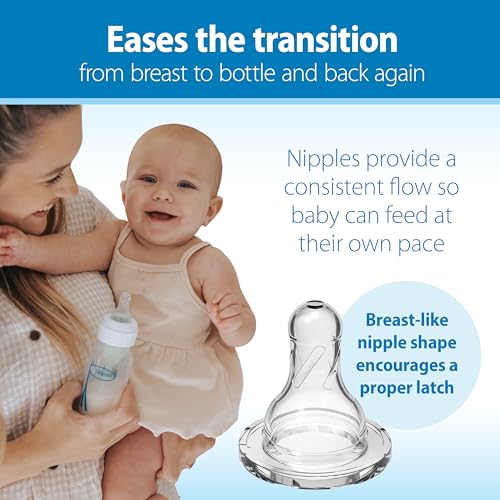 Breast-like bottle nipple detail