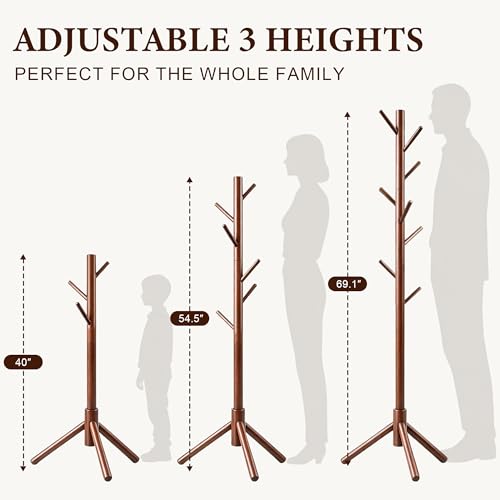 Adjustable height Freyawin coat rack sections