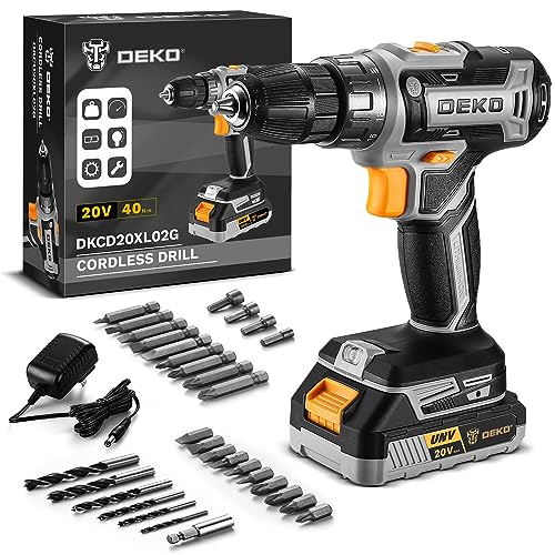 DEKOPRO 20V Cordless Drill set
