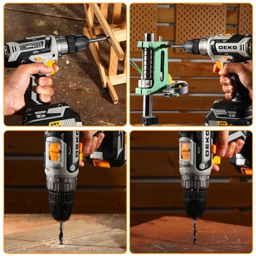 Cordless drill trigger and grip