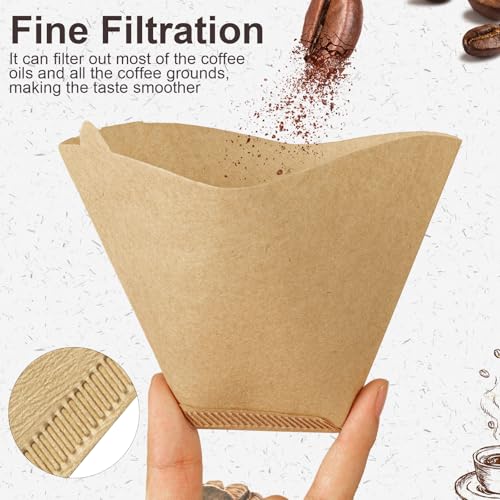 Unbleached wood pulp texture of Prudiut filters