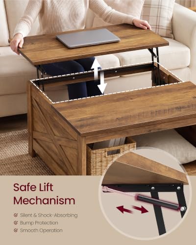 Open bottom shelf used for organization