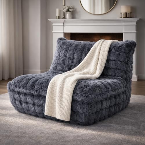 KKdema Memory Foam Bean Bag Chair front view