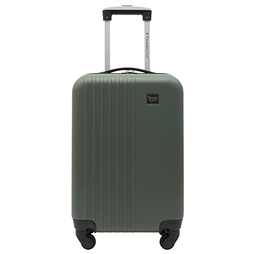 Fern Green hard shell suitcase side profile