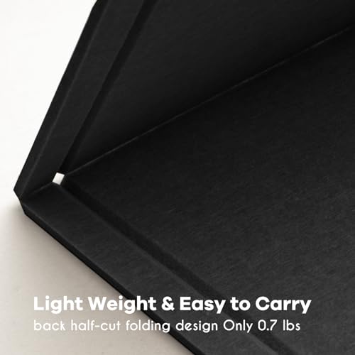 Black felt board wall display