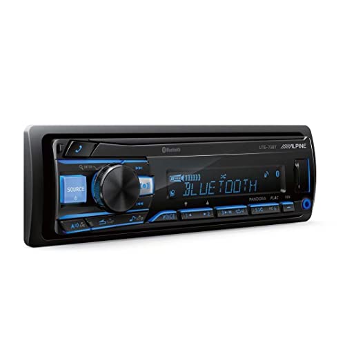 Alpine UTE-73BT USB and AUX input