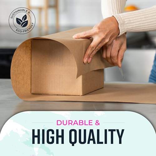 Durable brown paper for shipping parcels