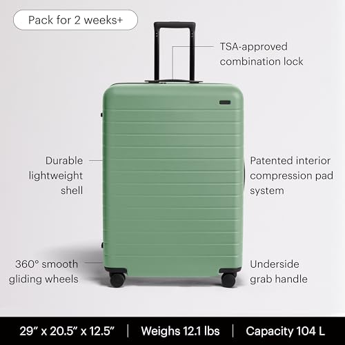 Away 29-inch suitcase side profile