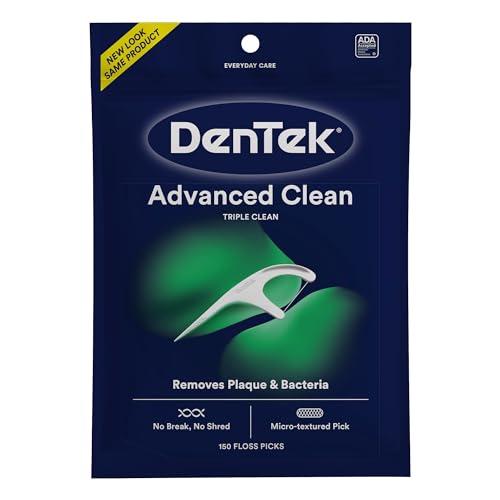 DenTek Advanced Clean Floss Picks packaging