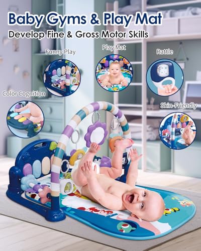 Top view of the dearlomum infant activity gym