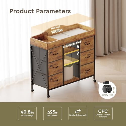 Locking caster wheels on YeTom furniture