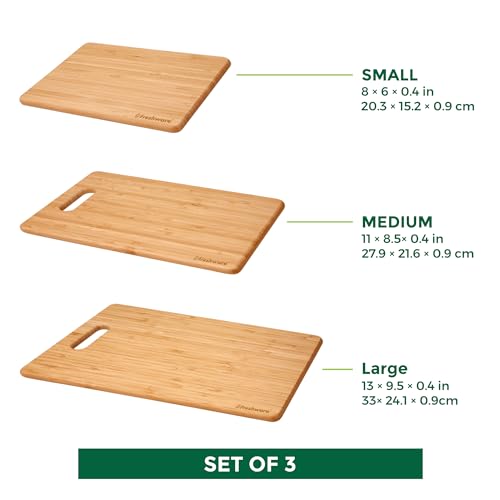 Small Freshware bamboo kitchen board