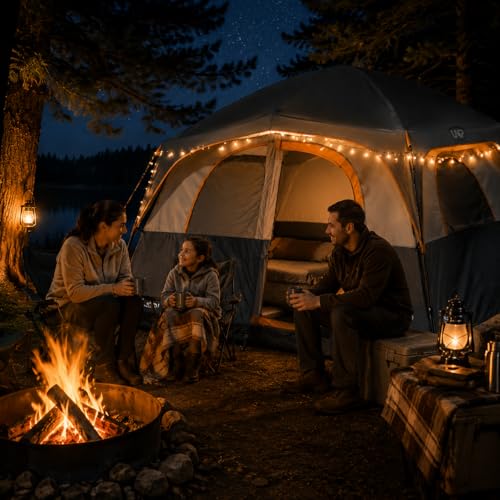 UNP 6 person tent packed in carry bag