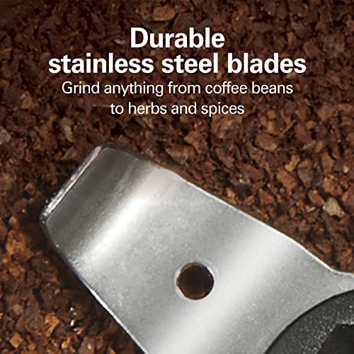 Stainless steel blades close up