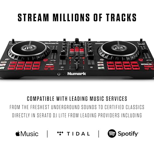 Numark Mixtrack Pro FX dual paddle triggers
