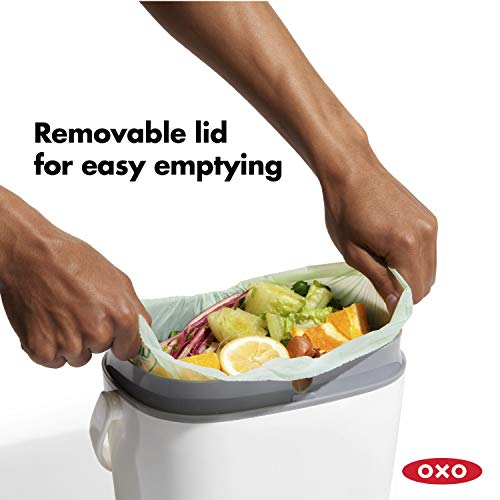 OXO Good Grips compost bin side view