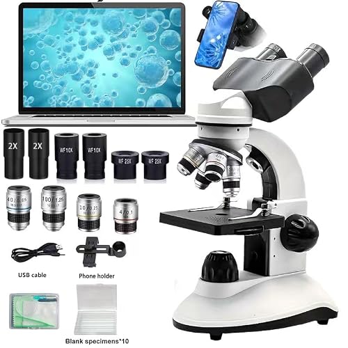 sino optical microscope dual light sources