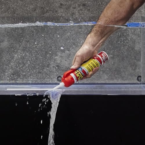 Flex Seal sealant nozzle close up