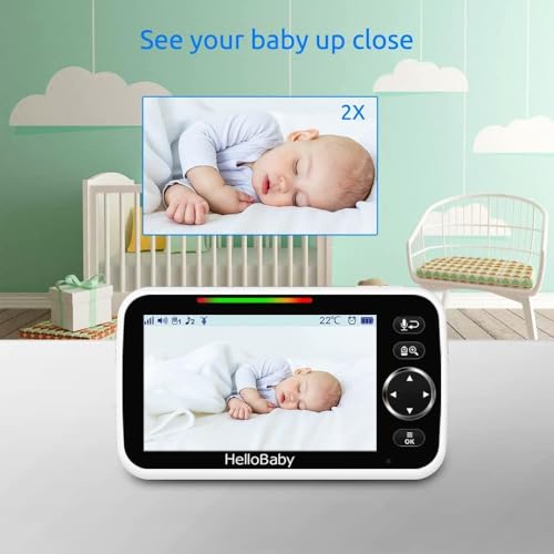HelloBaby baby monitor in ECO power mode
