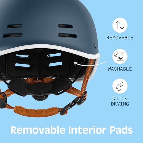 Retrospec Remi cycling helmet top view with vents