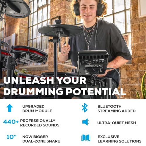 Alesis Nitro Max drum module interface