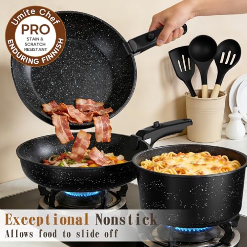 Umite Chef cookware nested for storage