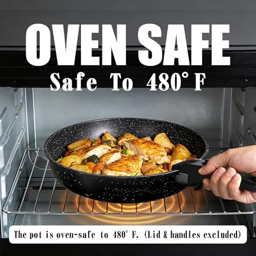 Umite Chef cooking set with pot protectors