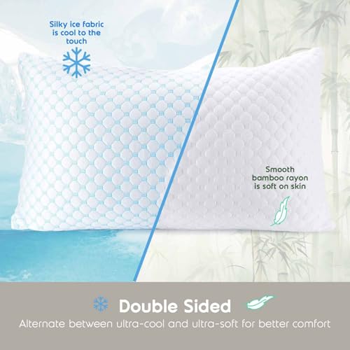 Nestl Cooling Body Pillow bamboo rayon fabric detail