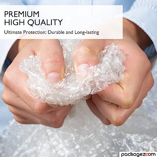 Clear bubble cushioning wrap texture