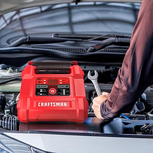 CRAFTSMAN 12A battery charger display