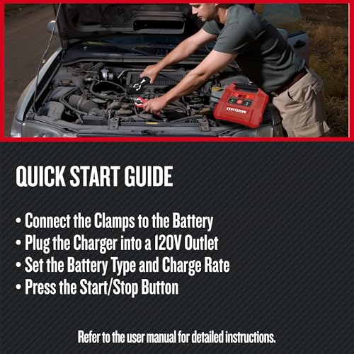 Side profile of CRAFTSMAN battery charger