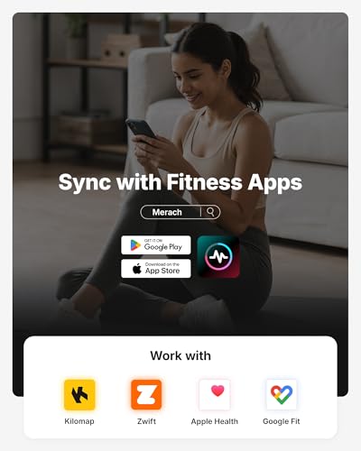 Stationary bike with app