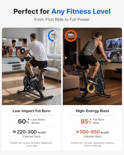 Low noise exercise bike