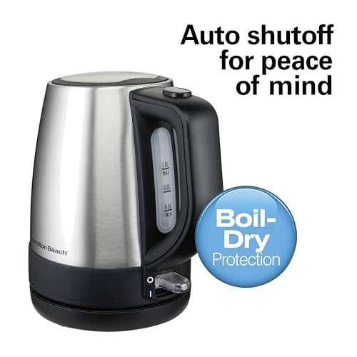 Electric tea kettle with rapid boil system