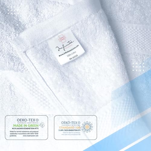 Close up of 100% cotton towel texture
