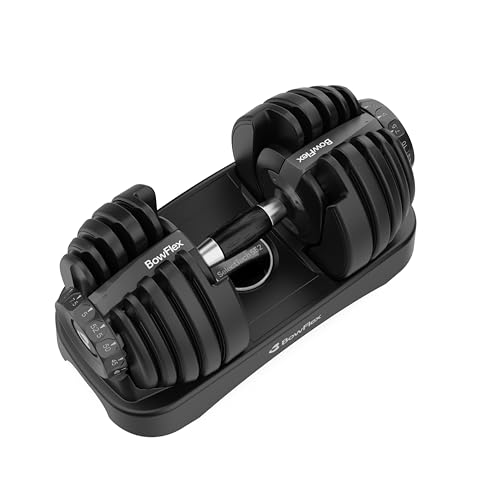 Close up of Bowflex adjustment dial