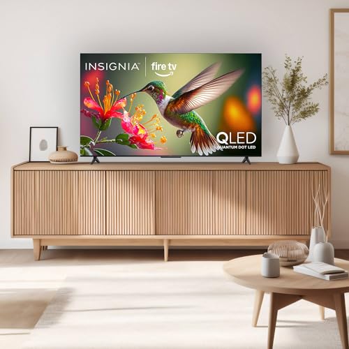 Close up of 4K QLED display panel