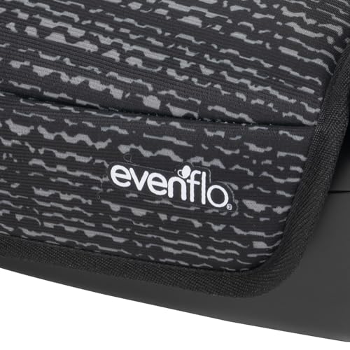 Evenflo GoTime belt clip positioning feature