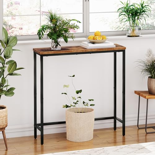 HOOBRO console table assembled