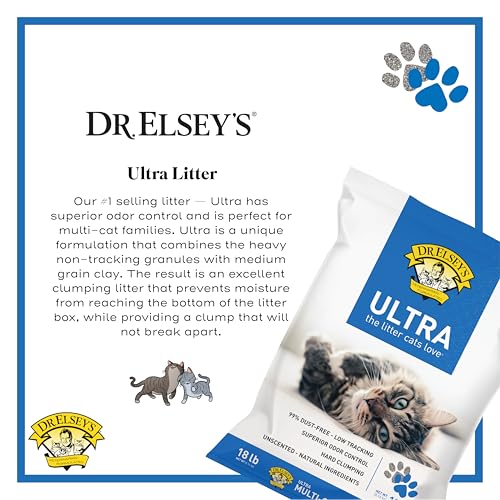 Dr. Elsey's Ultra 18 lb bag side label details