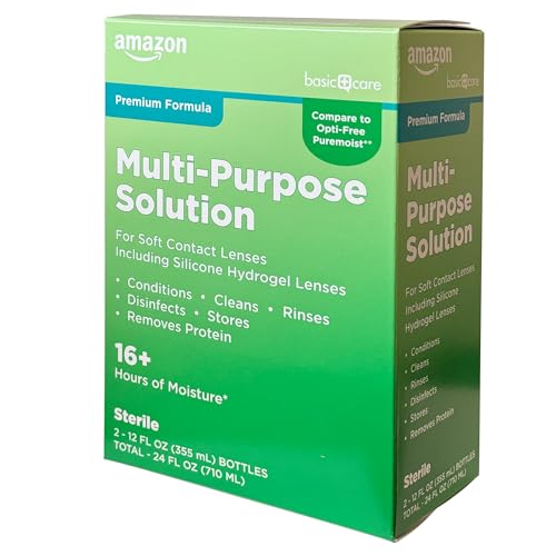Basic Care solution pack for silicone hydrogel lenses