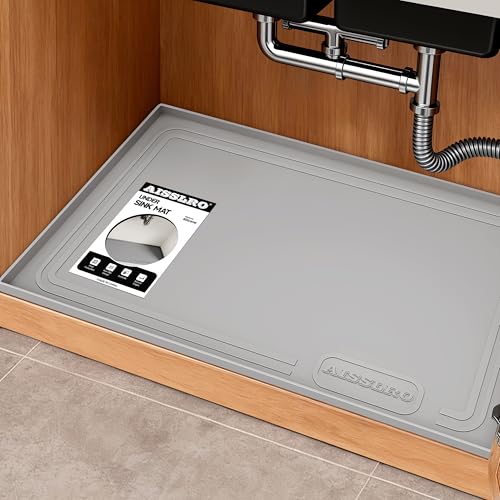 Aisslro 22x19 gray sink mat