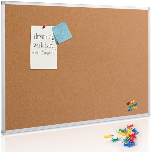 Board2by 48 x 36 inch cork board view