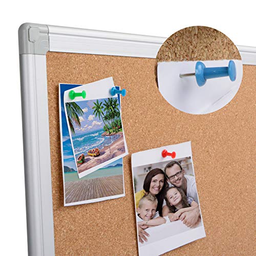 Push pins included with Board2by bulletin board