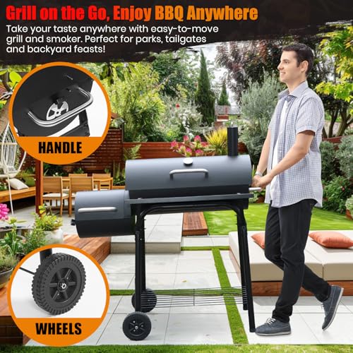 SUNLIFER grill offset firebox view