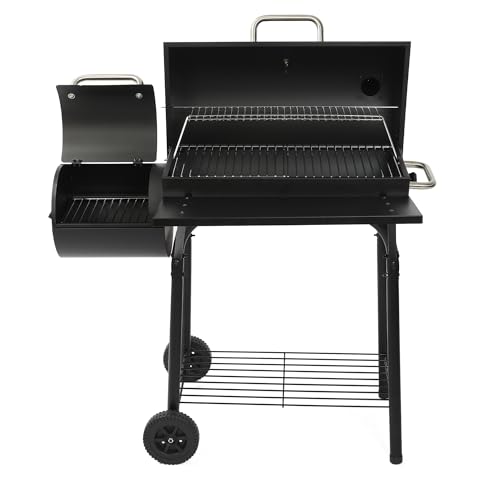 SUNLIFER black charcoal grill side profile