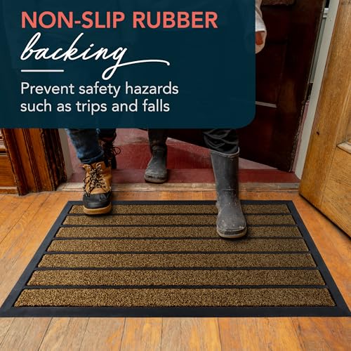low profile entrance mat under door