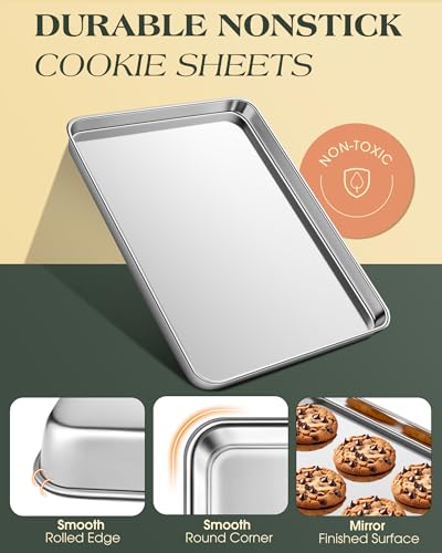 Commercial grade baking sheets for cookies