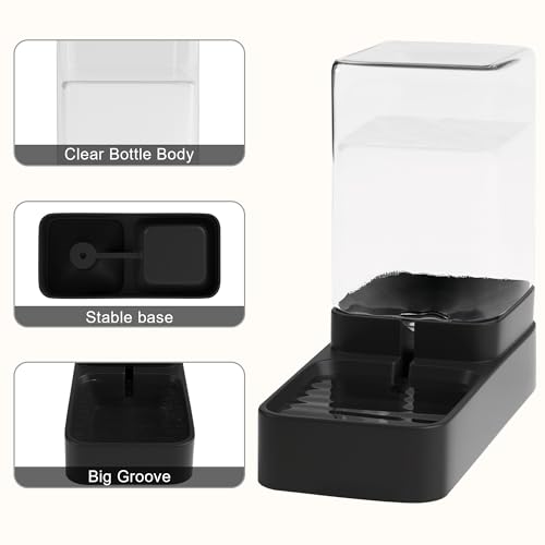 Wefeedy pet feeder and waterer set for small to medium pets