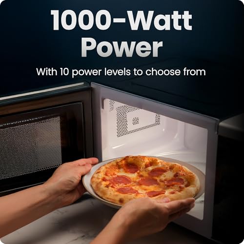 Chefman microwave with extra-quick cooking presets